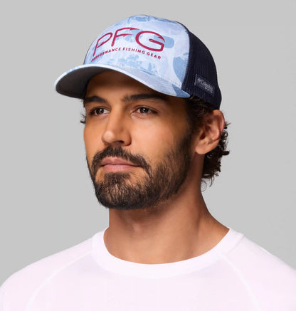 PFG Camo Snap Back Ball Cap