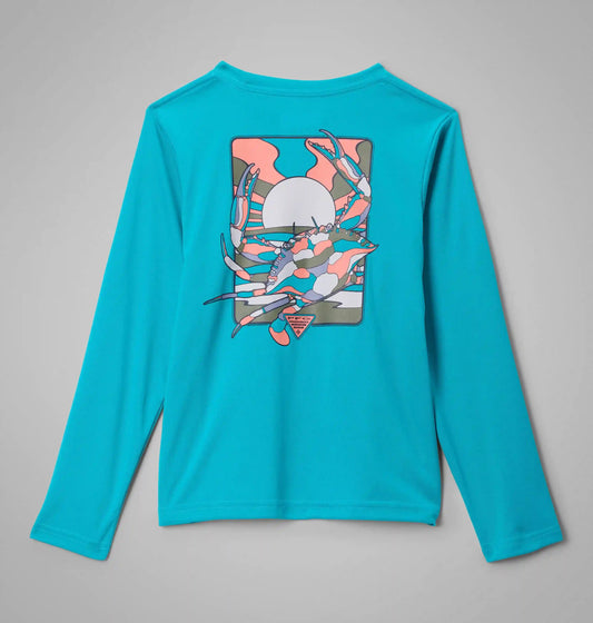 Boys' Terminal Tackle PFG Fish Shine Long Sleeve Shirt