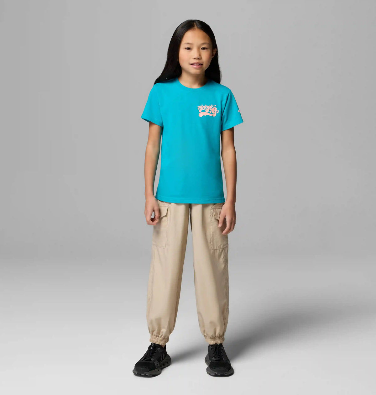 Girls' PFG Palm Waves Short Sleeve T-Shirt