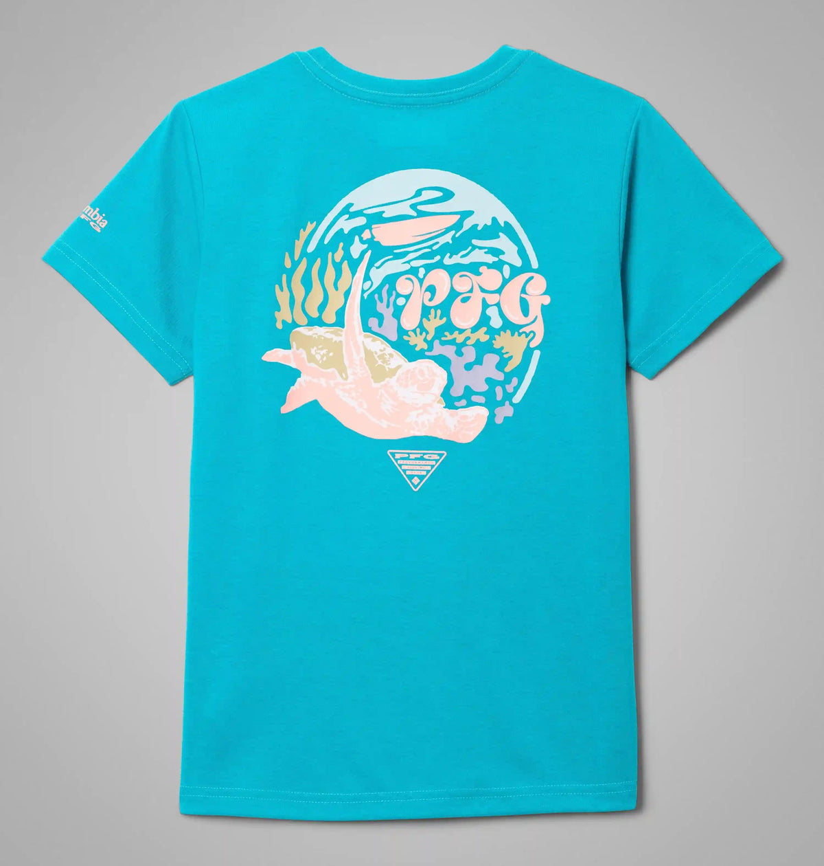 Girls' PFG Palm Waves Short Sleeve T-Shirt