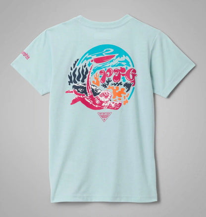 Girls' PFG Palm Waves Short Sleeve T-Shirt