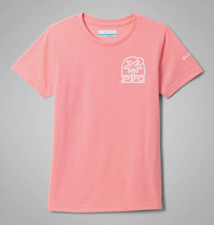 Girls' PFG Palm Waves Short Sleeve T-Shirt