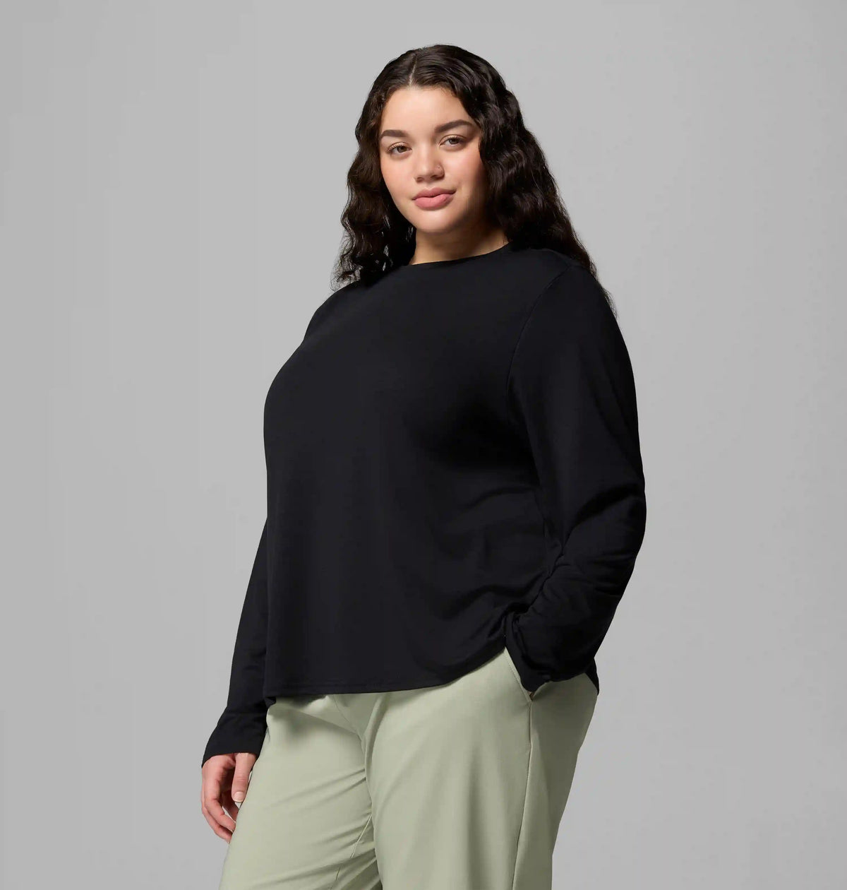 Women's CSC Soft Stretch Long Sleeve T-Shirt - Plus Size