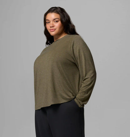 Women's CSC Soft Stretch Long Sleeve T-Shirt - Plus Size