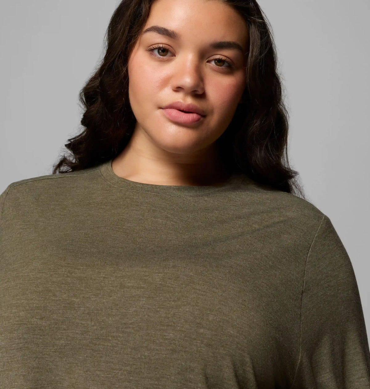 Women's CSC Soft Stretch Long Sleeve T-Shirt - Plus Size