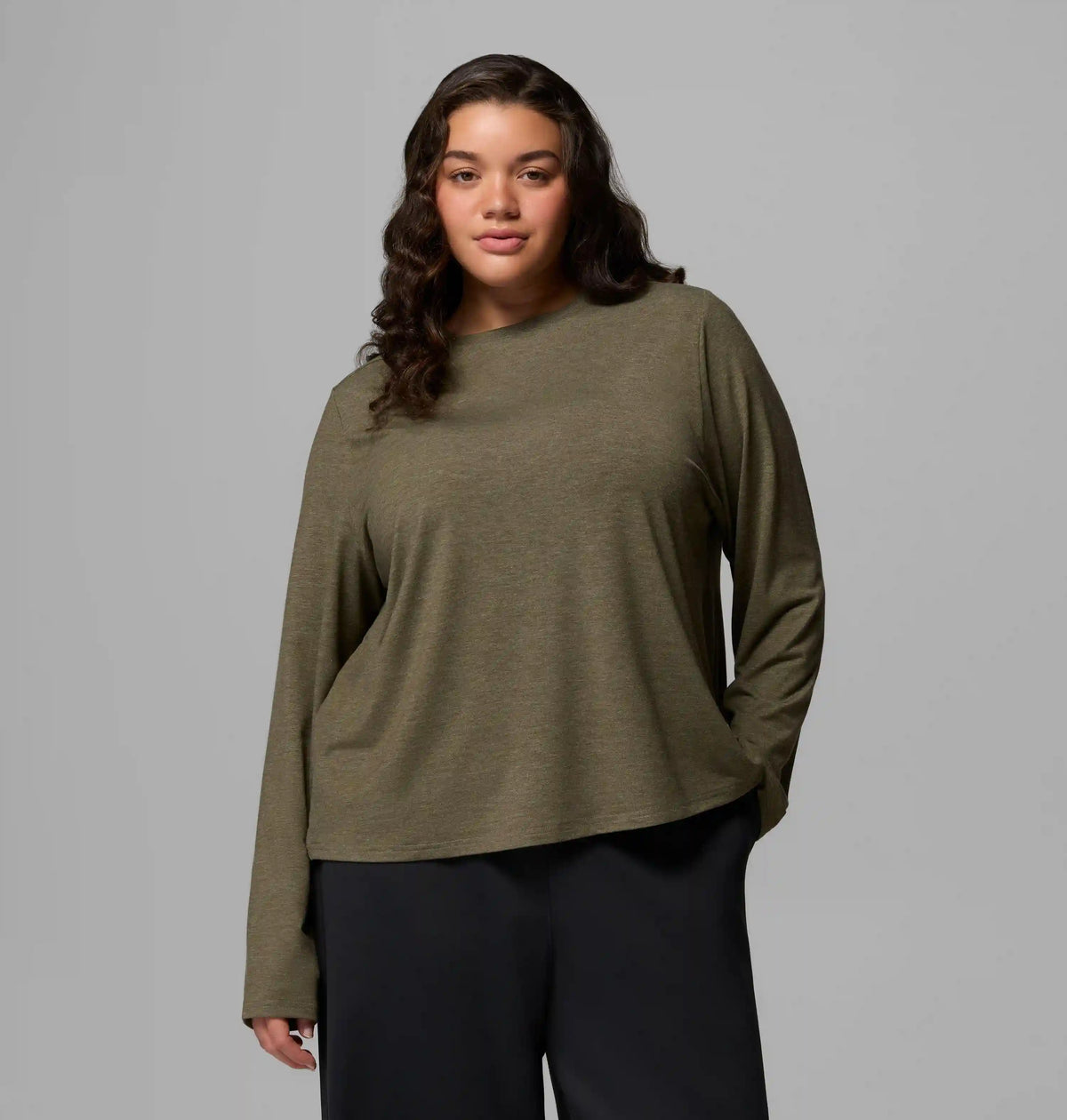 Women's CSC Soft Stretch Long Sleeve T-Shirt - Plus Size