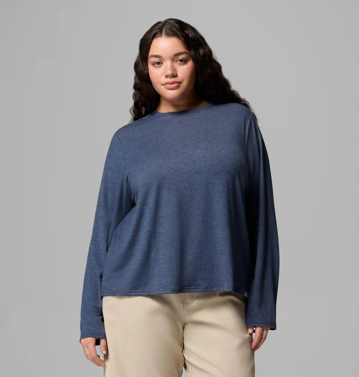 Women's CSC Soft Stretch Long Sleeve T-Shirt - Plus Size
