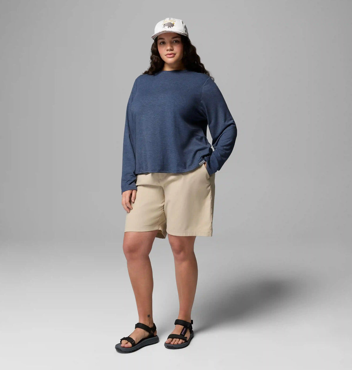 Women's CSC Soft Stretch Long Sleeve T-Shirt - Plus Size