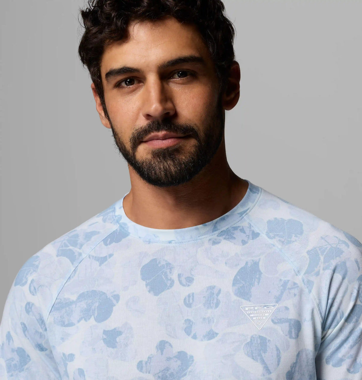 Men's PFG Uncharted II Printed Long Sleeve Shirt