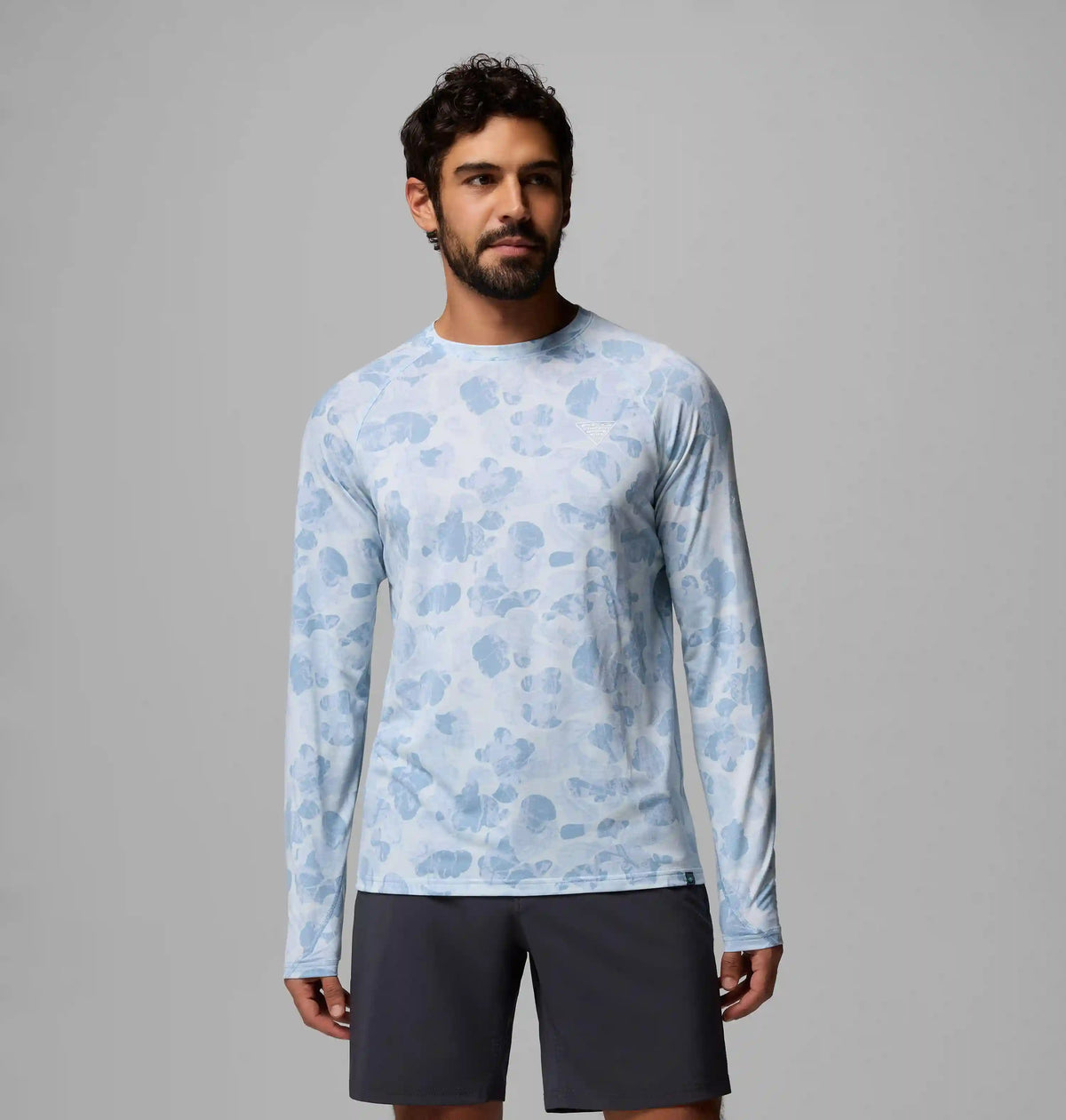 Men's PFG Uncharted II Printed Long Sleeve Shirt