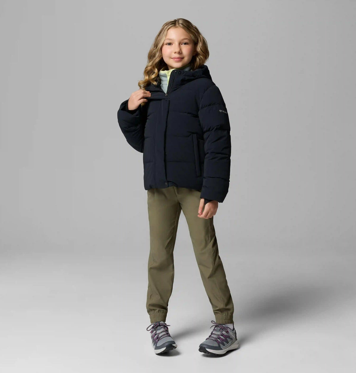 Girls' Amaze Puff Hooded Jacket