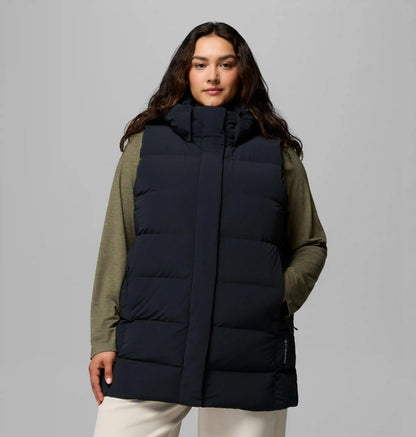 Women's Amaze Puff Mid Hooded Vest - Plus Size