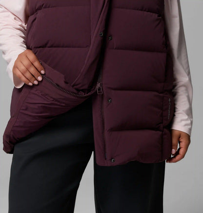 Women's Amaze Puff Mid Hooded Vest - Plus Size