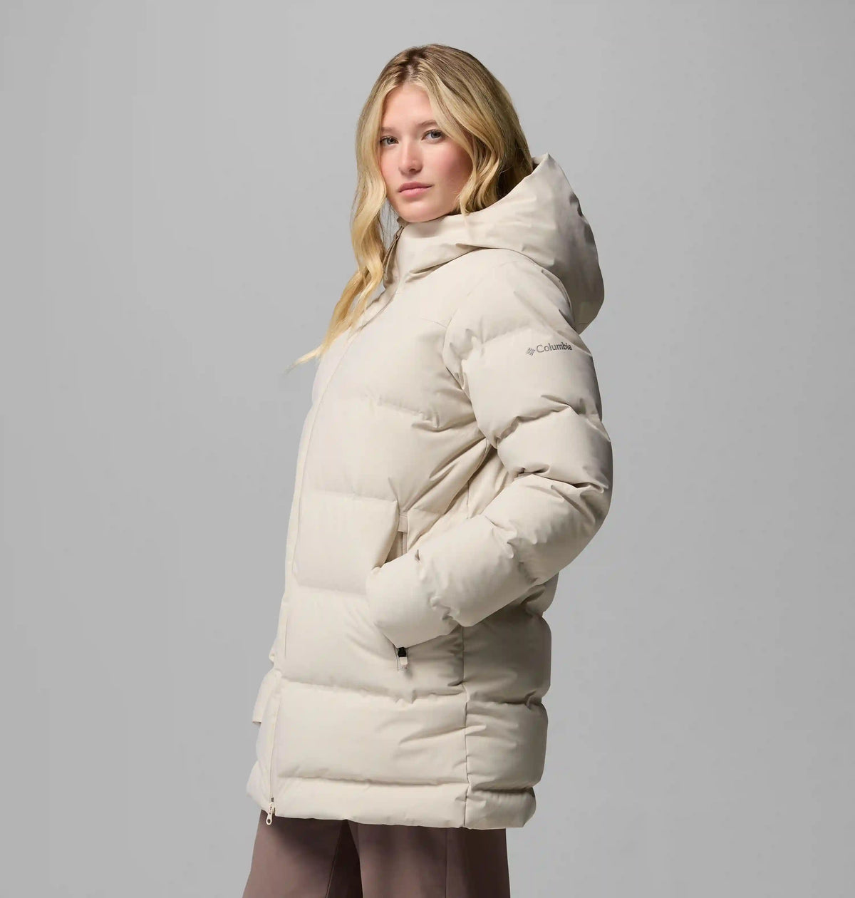 Women's Amaze Puff Heat Seal Mid Hooded Jacket