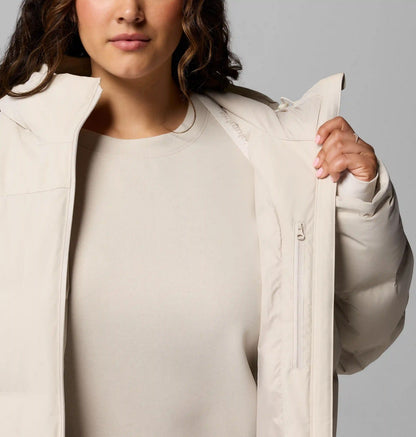 Women's Amaze Puff Heat Seal Mid Hooded Jacket - Plus Size