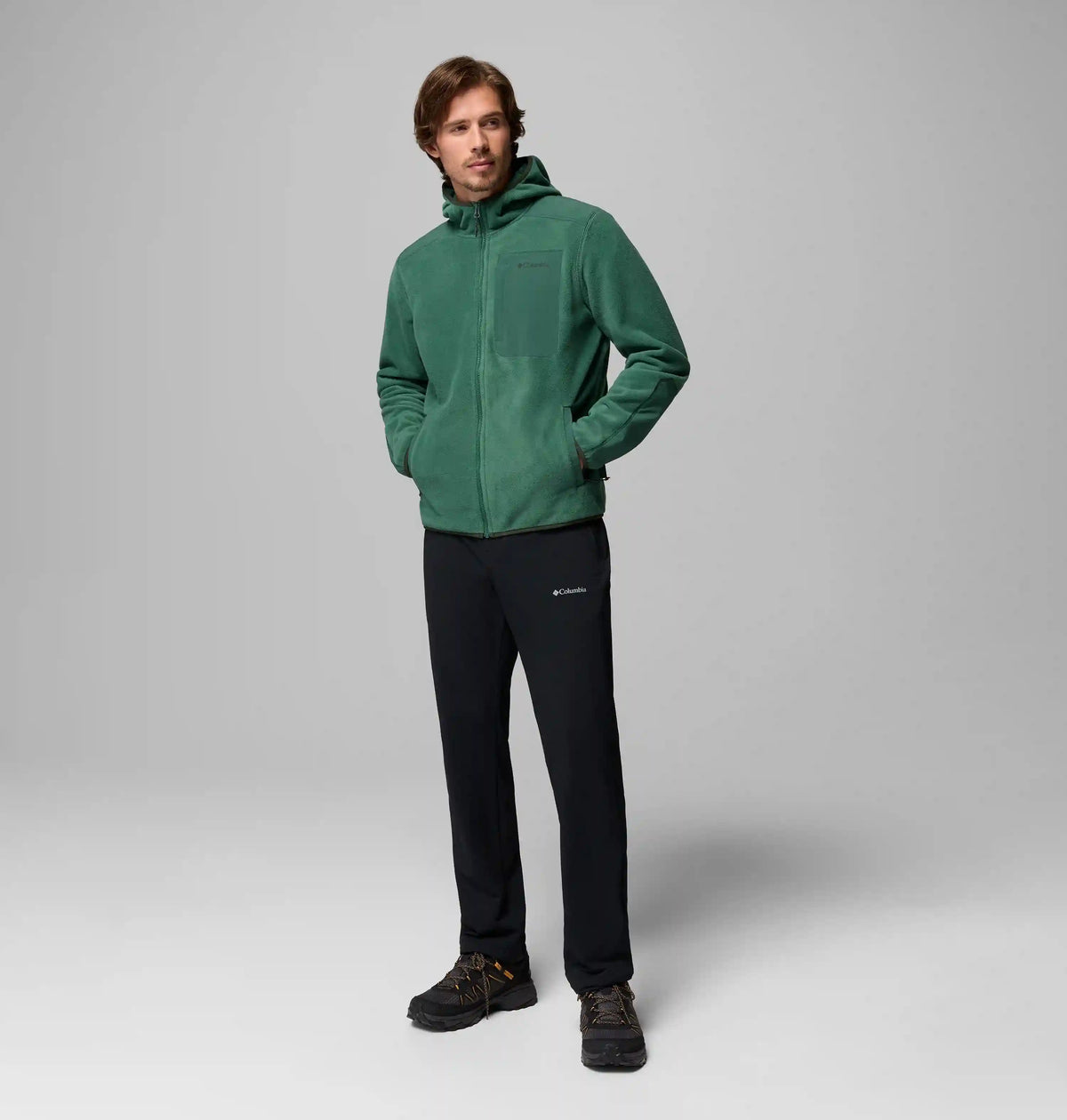Men's Pacific Arch 200 Hooded Full Zip Fleece