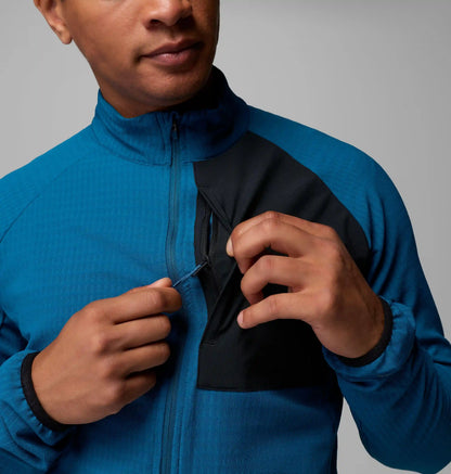 Men's Superior Summit Grid Full Zip Fleece