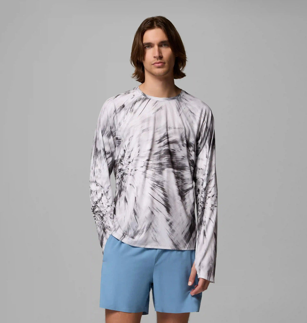 Men's Stealth Springs Printed Long Sleeve Shirt