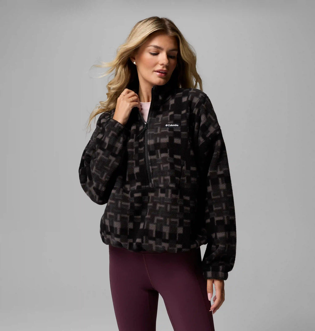 Women's Timber Meadow MTR Printed Fleece Half Zip