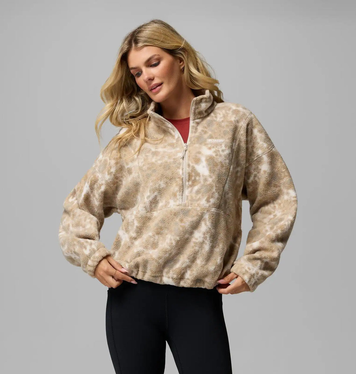 Women's Timber Meadow MTR Printed Fleece Half Zip