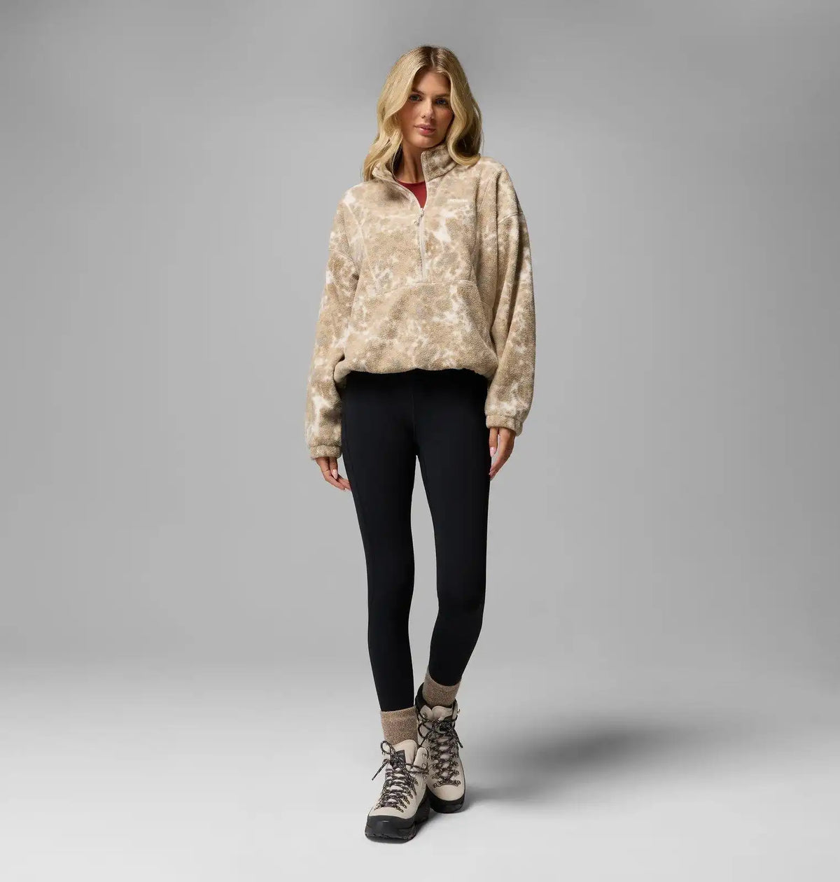 Women's Timber Meadow MTR Printed Fleece Half Zip