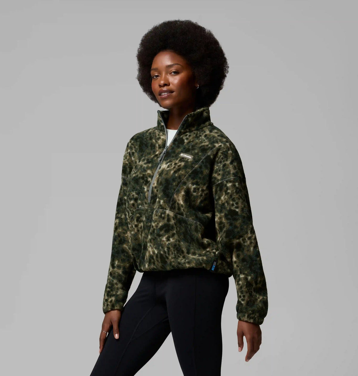 Women's Timber Meadow MTR Printed Fleece Half Zip