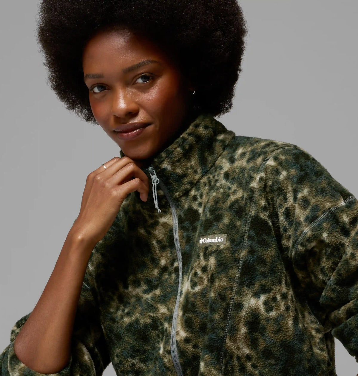 Women's Timber Meadow MTR Printed Fleece Half Zip