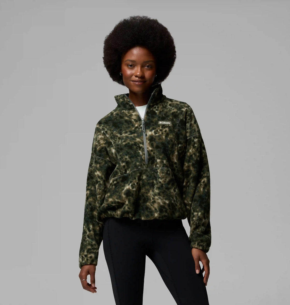 Women's Timber Meadow MTR Printed Fleece Half Zip