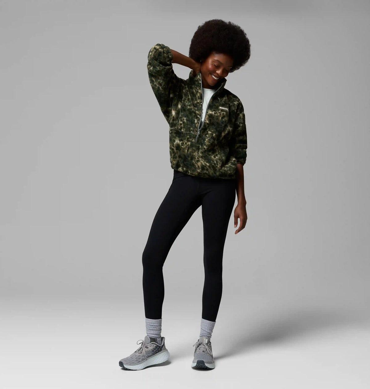 Women's Timber Meadow MTR Printed Fleece Half Zip