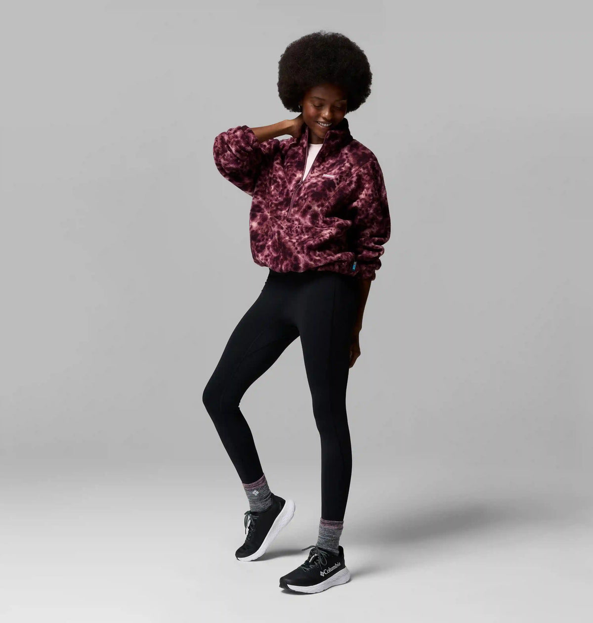 Women's Timber Meadow MTR Printed Fleece Half Zip
