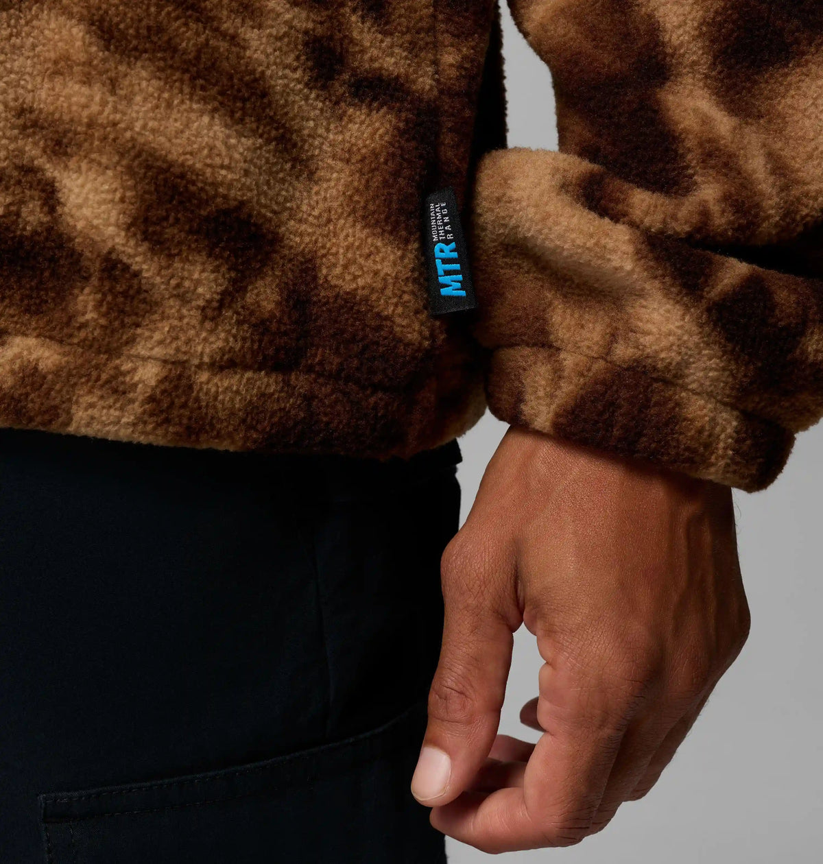 Men's Timber Crest MTR Fleece Printed Half Zip