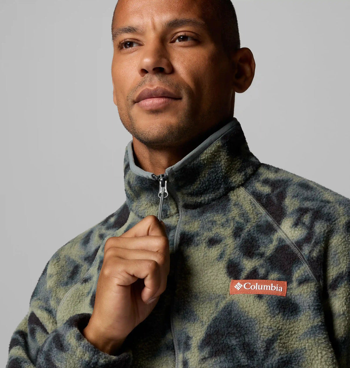 Men's Timber Crest MTR Fleece Printed Half Zip