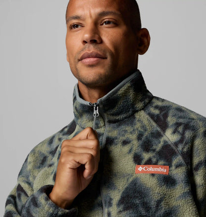 Men's Timber Crest MTR Fleece Printed Half Zip