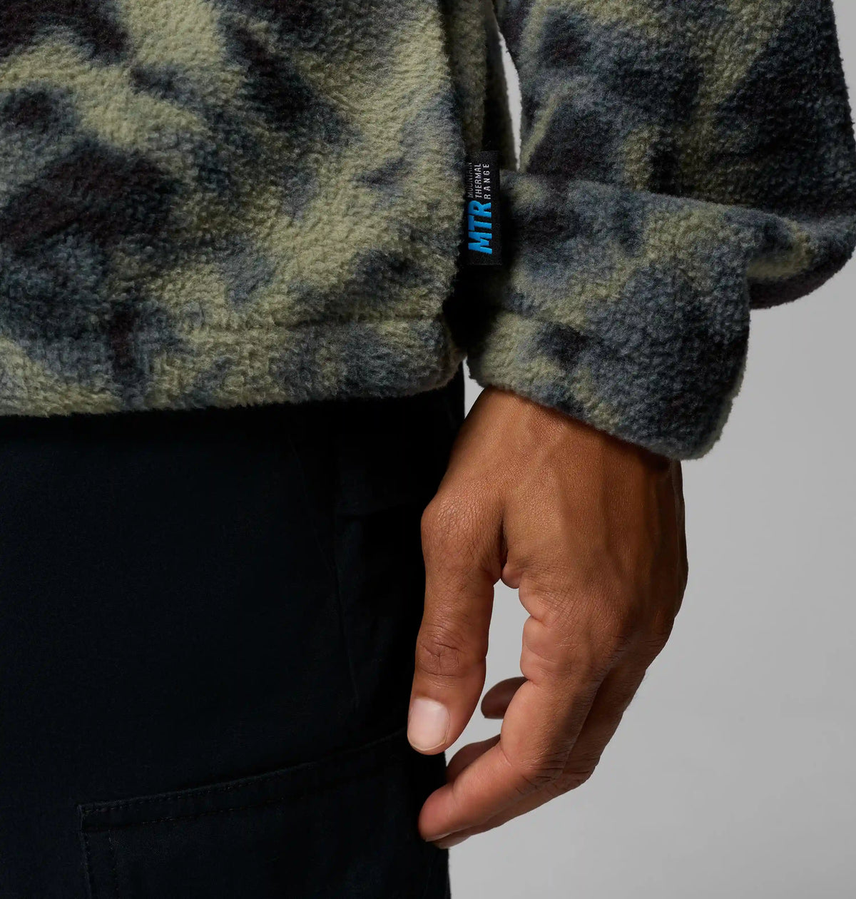 Men's Timber Crest MTR Fleece Printed Half Zip