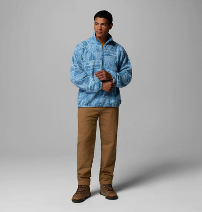 Men's Timber Crest MTR Fleece Printed Half Zip