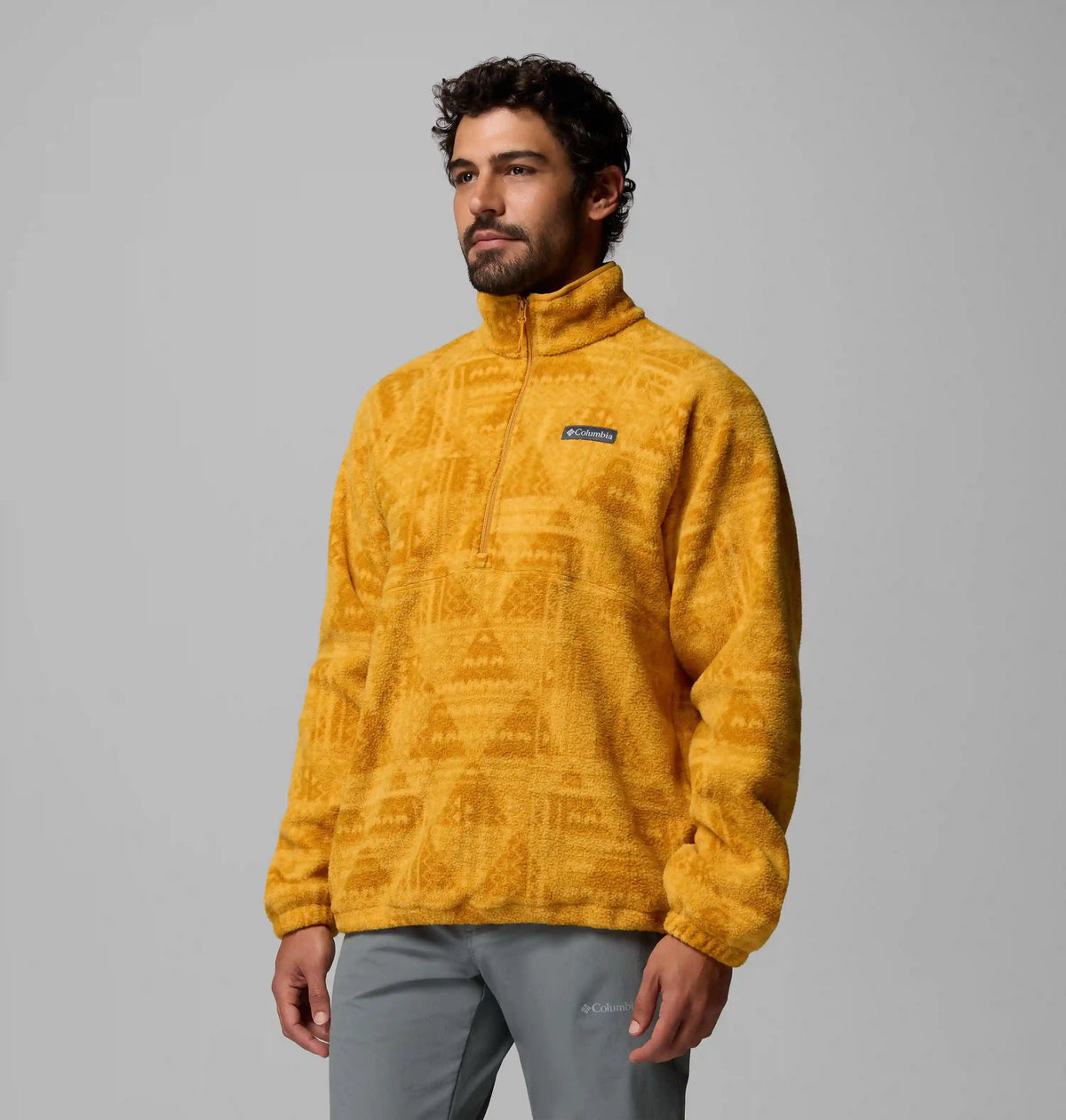Men's Timber Crest MTR Fleece Printed Half Zip