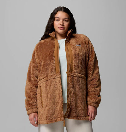 Women's Boundless Discovery Long Sherpa Jacket - Plus Size