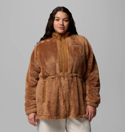Women's Boundless Discovery Long Sherpa Jacket - Plus Size