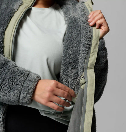 Women's Boundless Discovery Long Sherpa Jacket - Plus Size