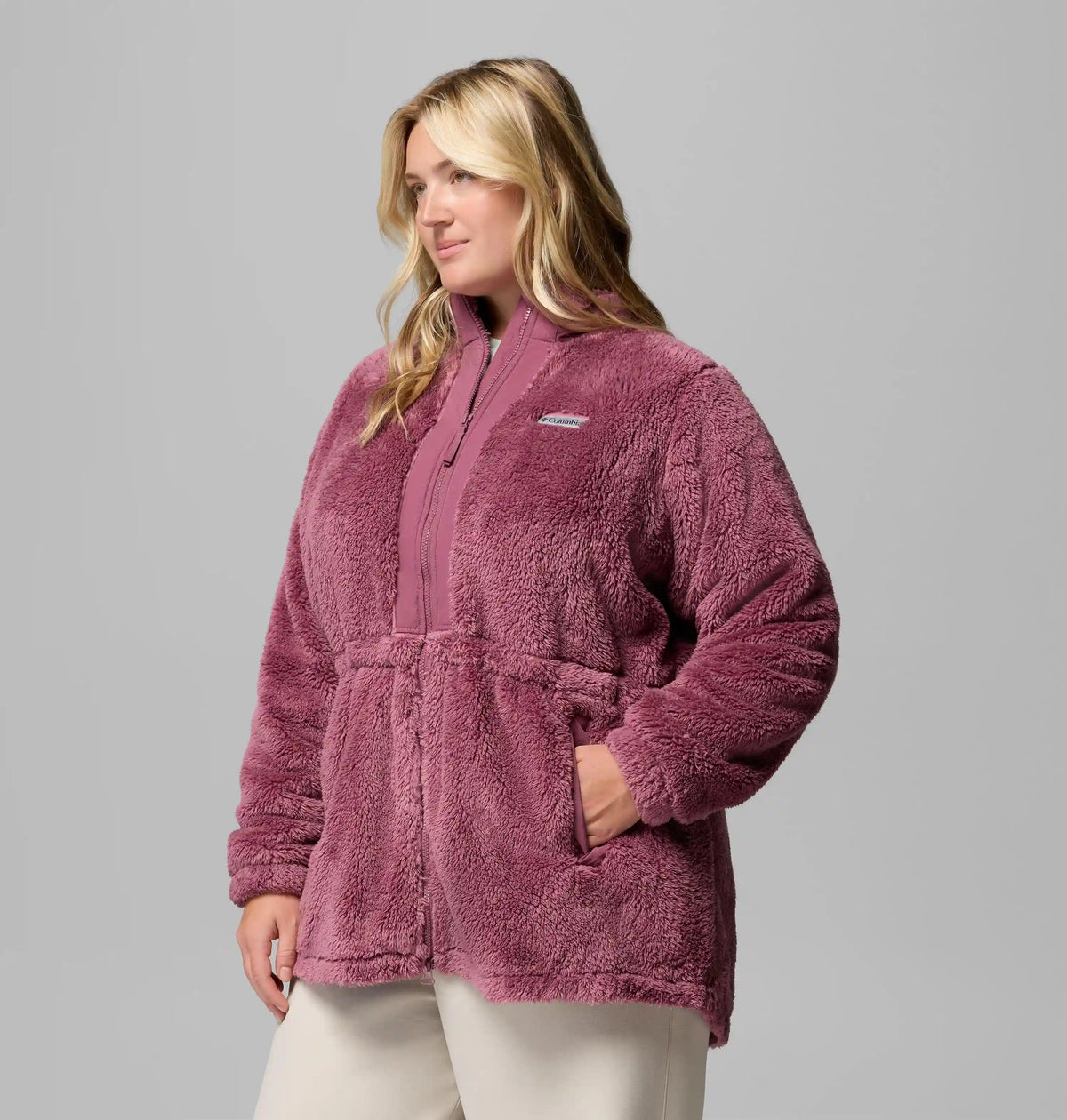 Women's Boundless Discovery Long Sherpa Jacket - Plus Size