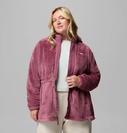 Women's Boundless Discovery Long Sherpa Jacket - Plus Size