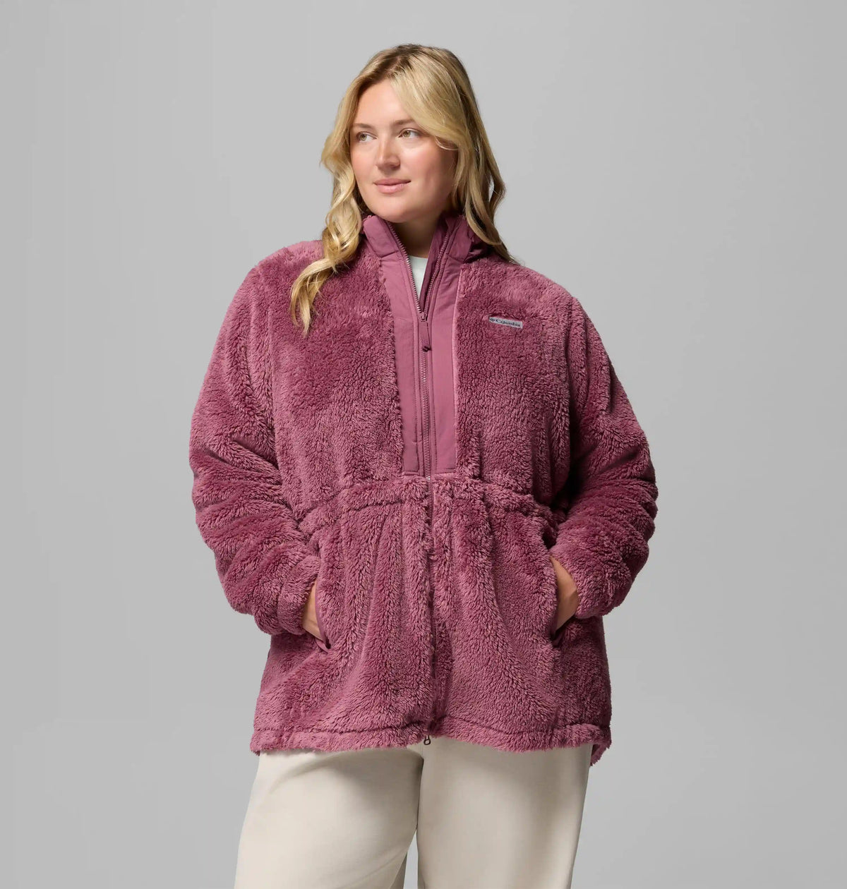 Women's Boundless Discovery Long Sherpa Jacket - Plus Size