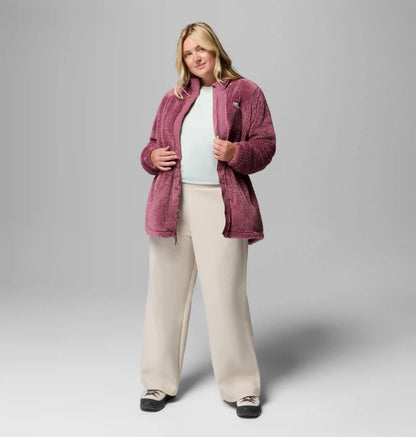 Women's Boundless Discovery Long Sherpa Jacket - Plus Size