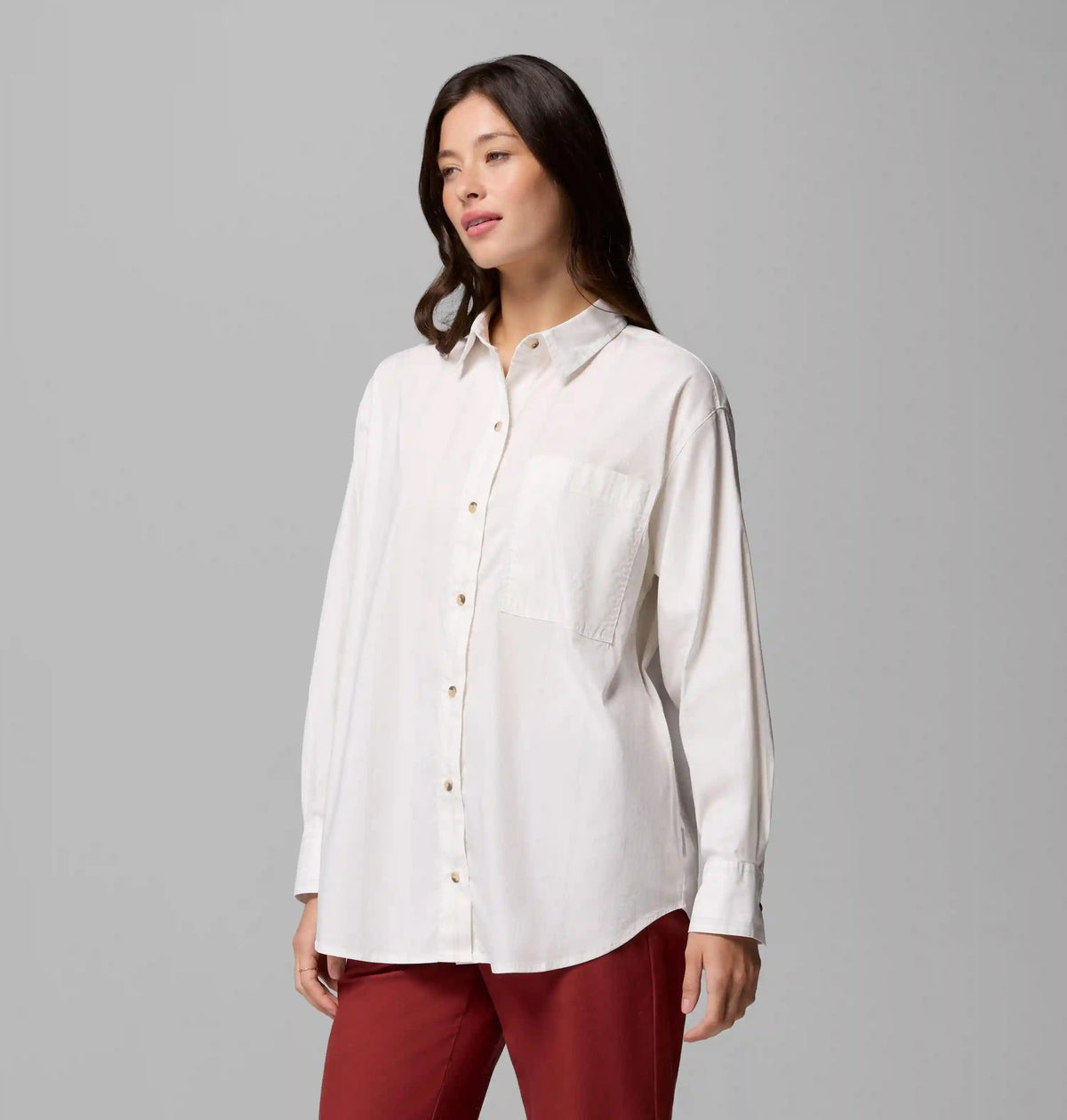 Women's Bijou Hills Oversized Long Sleeve Woven Shirt