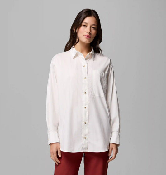 Women's Bijou Hills Oversized Long Sleeve Woven Shirt