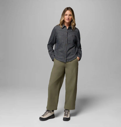 Women's Twill River Long Sleeve Knit Shirt