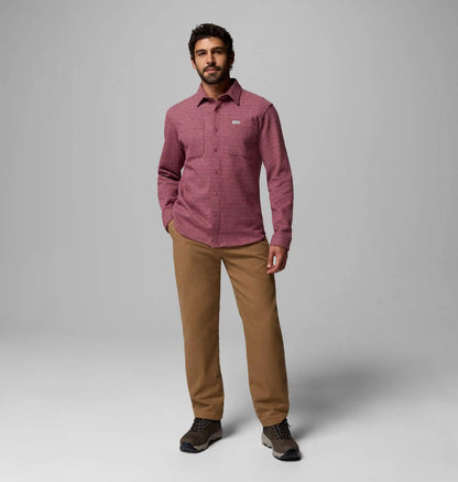 Men's Twill River Long Sleeve Knit Shirt