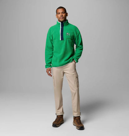 Men's Collegiate Helvetia Half Snap Fleece - Notre Dame