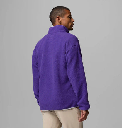 Men's Collegiate Helvetia Half Snap Fleece - LSU