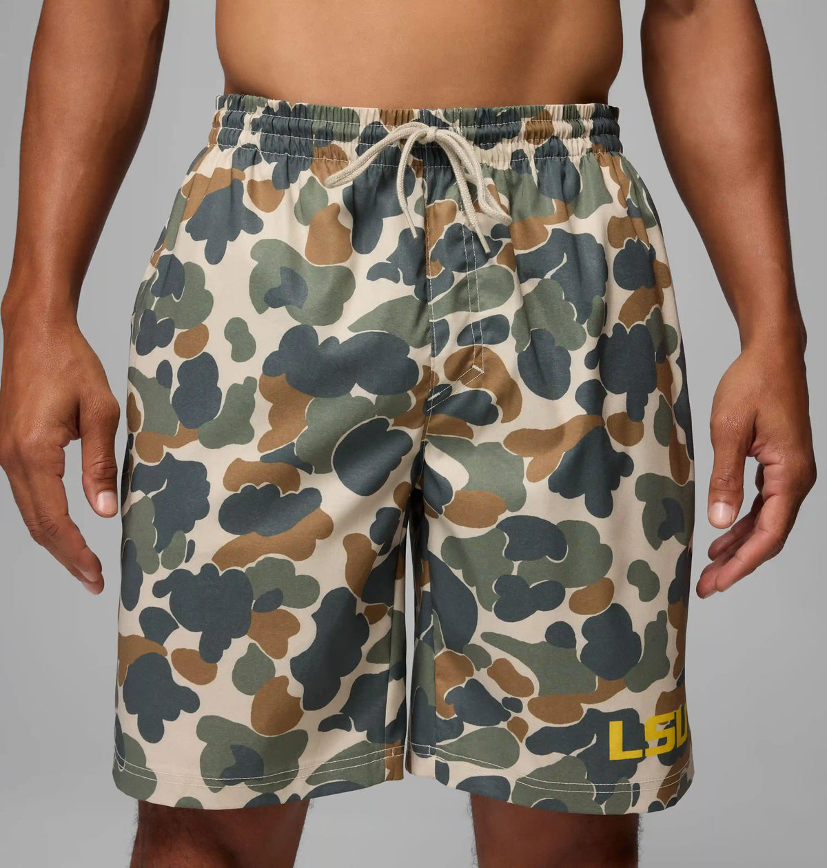 Men's Collegiate PFG Rambler Printed Shorts - LSU